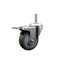 Service Caster 35 Inch Gray Polyurethane Wheel Swivel 58 Inch Threaded Stem Caster Total Lock Brake SCC SCC-TSTTL20S3514-PPUB-58212 - alternate 1
